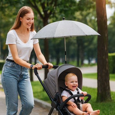 Ombrelle pour poussette​ anti uv