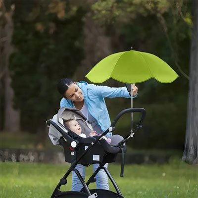 ombrelle-pour-poussette-couleur-vert