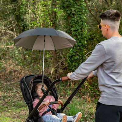 Ombrelle pour poussette​ flexible