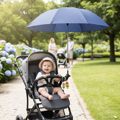 Ombrelle pour poussette​ universelle pour enfant