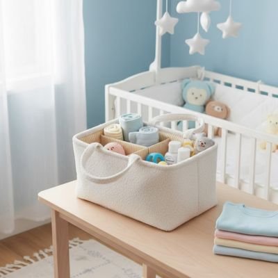 Panier de rangement bébé gain de place