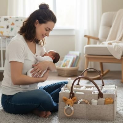 Panier de rangement bébé smart