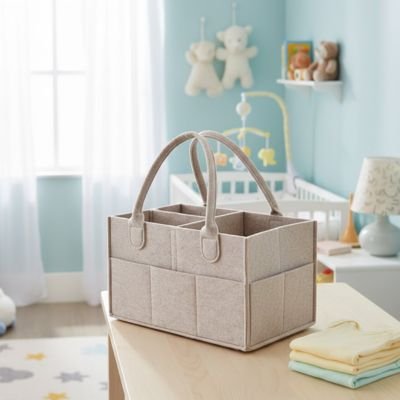 Panier de rangement pour bebe hygiene