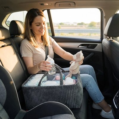 Panier rangement bebe de voyage