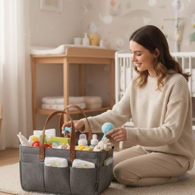 Panier rangement bébé pratique