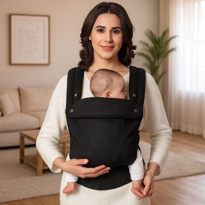 Porte bébé physiologiqueet sur