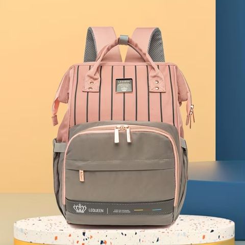 sac-a-langer-bebe-marron-rose