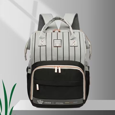 sac-a-langer-bebe-noir-gris