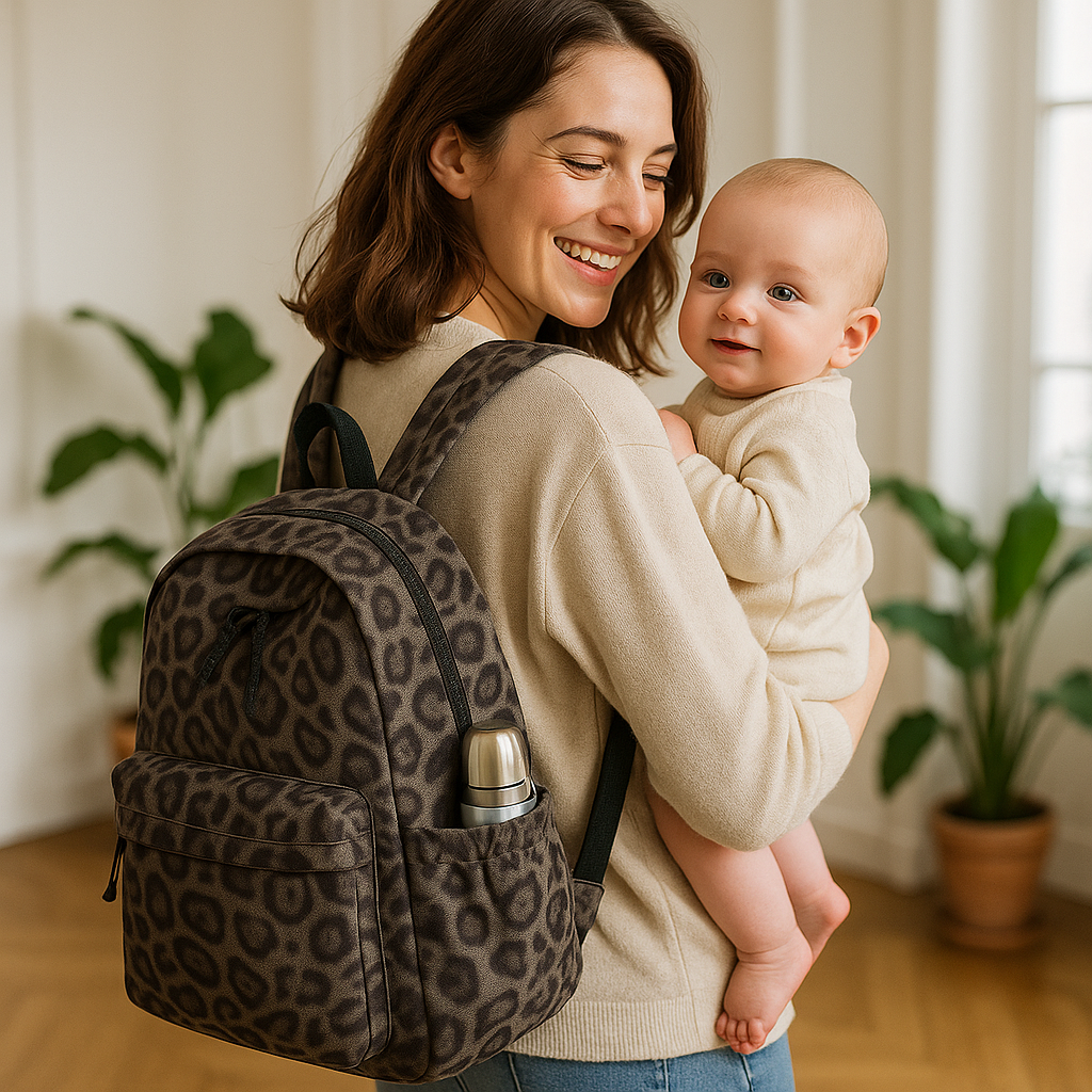 sac-a-langer-leopard-gris-grande-capacite