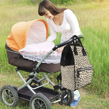 sac a langer leopard photo usage mannequin