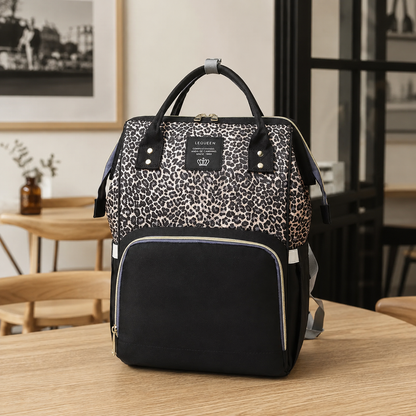 sac-a-langer-leopard-pratique