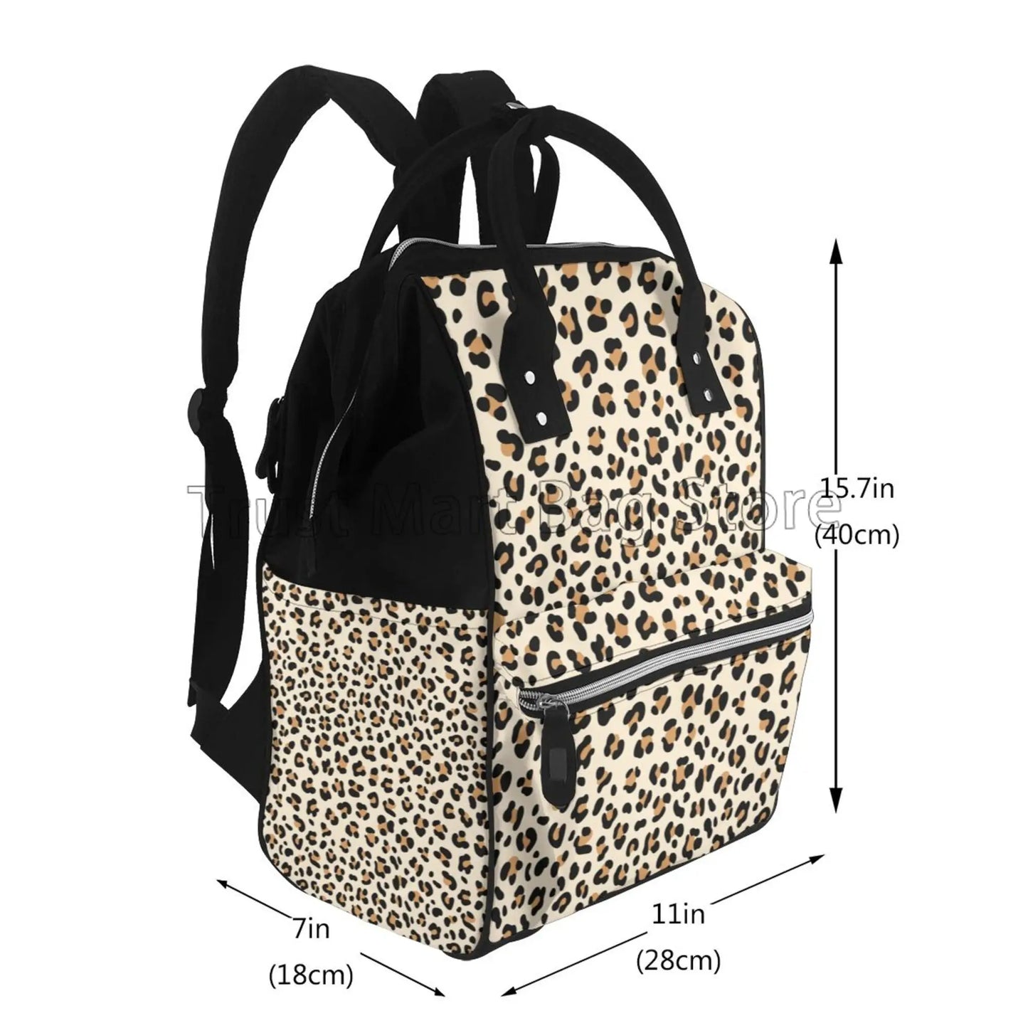 sac a langer leopard vue ensemble coloris disponibles
