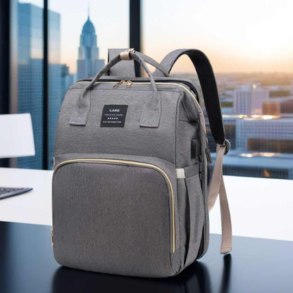 sac-a-langer-lit-multifonction-gris