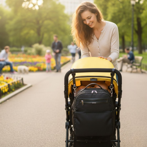 Sac à langer noir | BlackMoon™