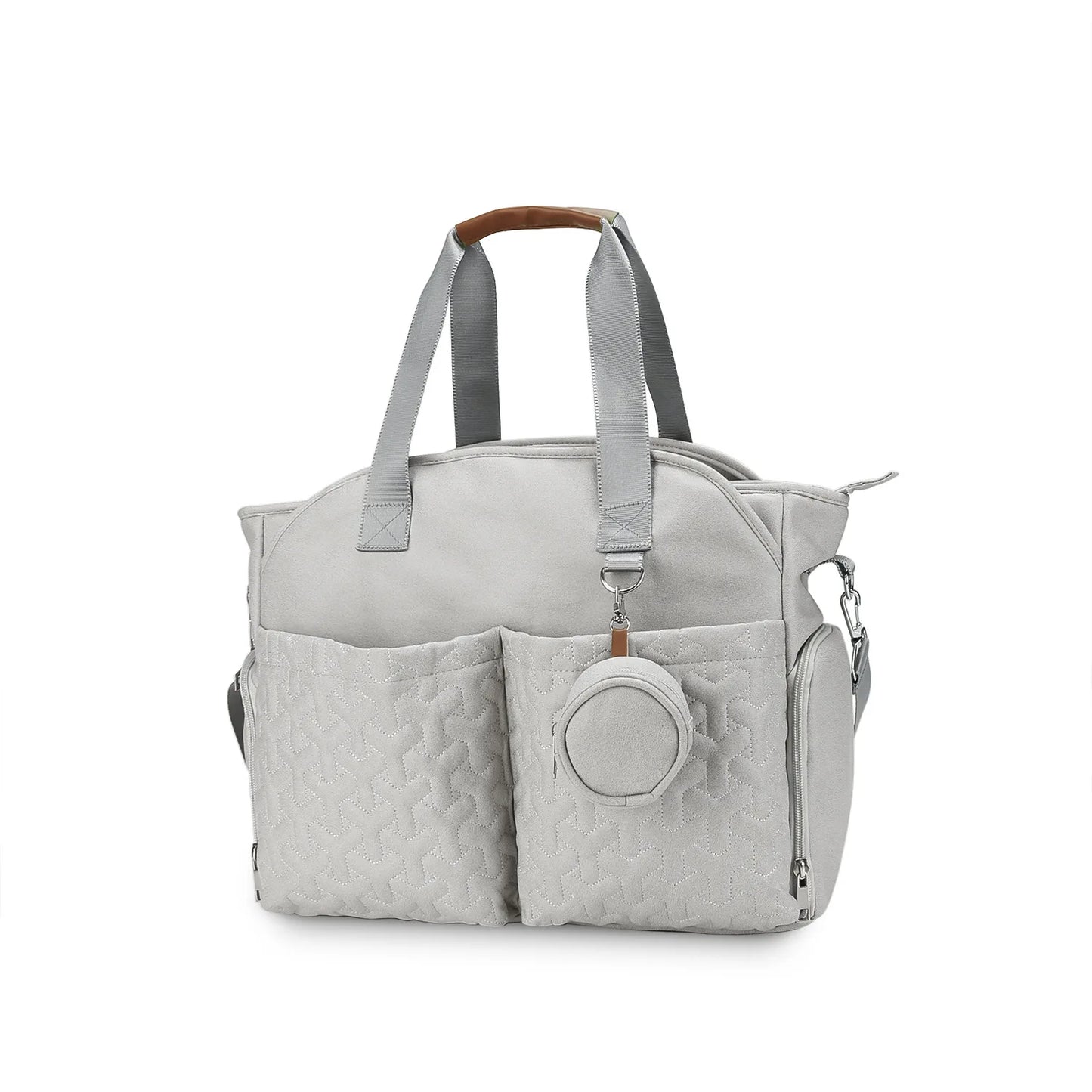 sac-a-langer-voyage-avion-gris