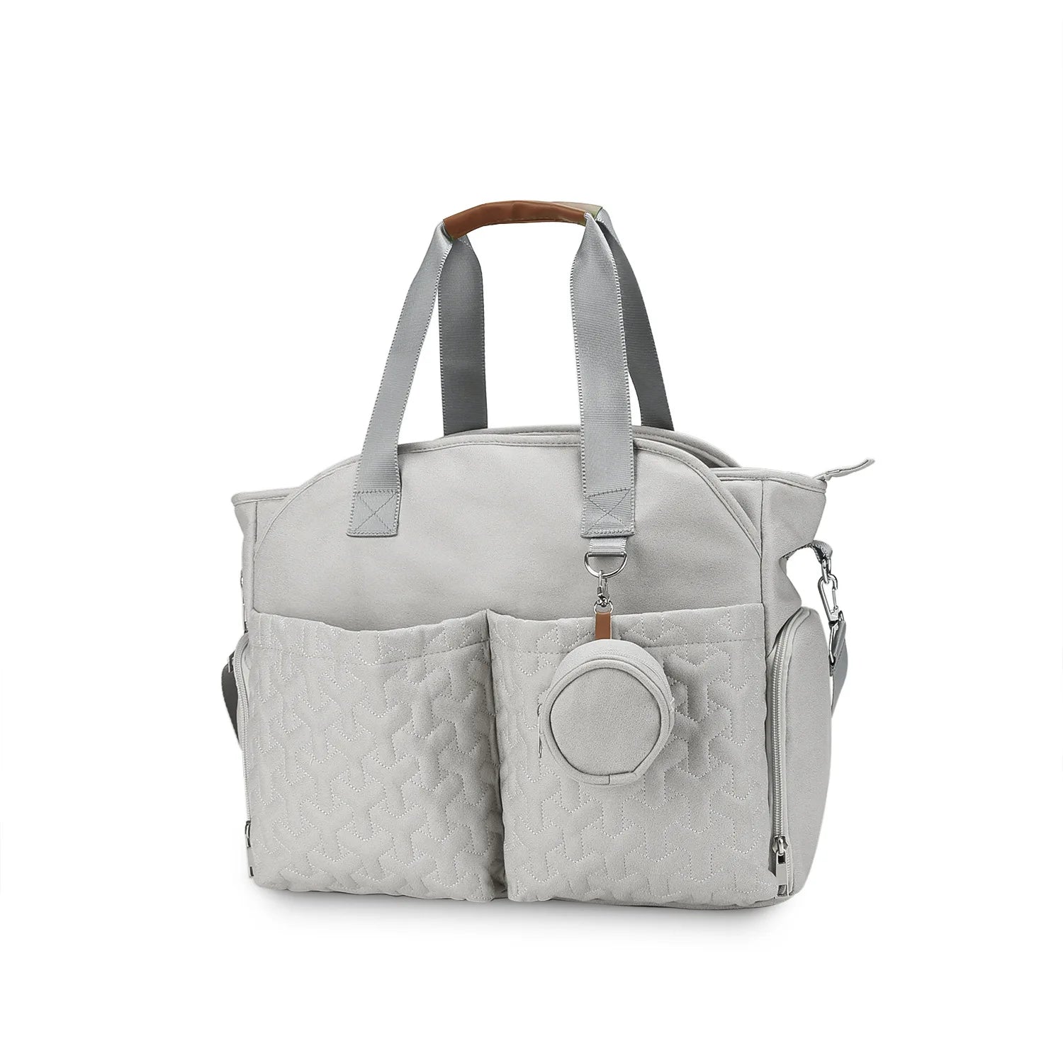 sac-a-langer-voyage-avion-gris