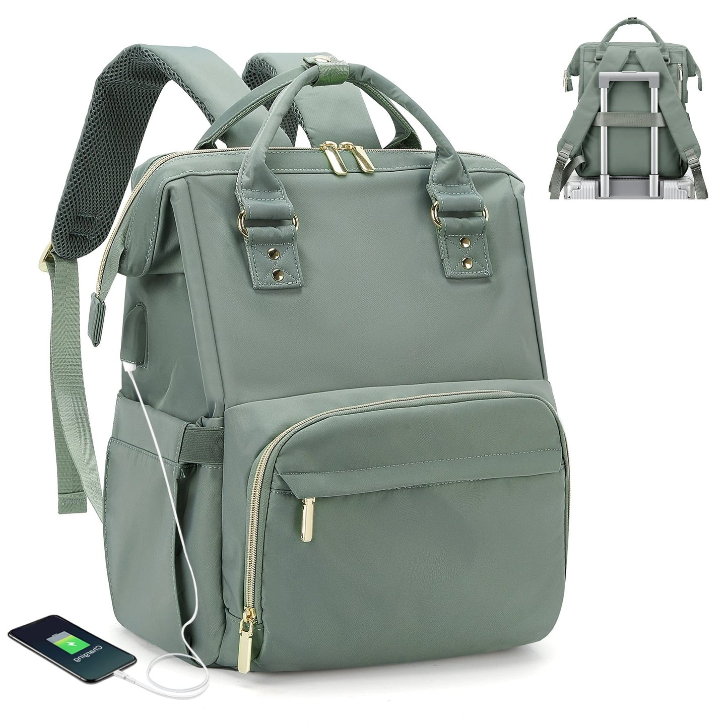 sac-bebe-voyage-vert