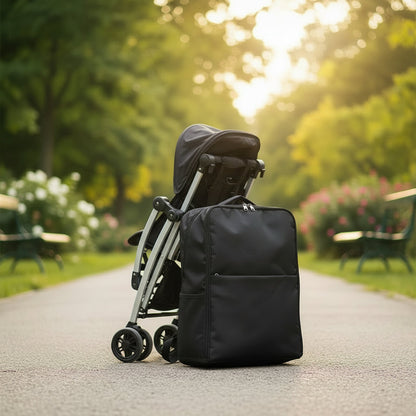 Sac de transport poussette avec poches exterieures pour ranger les accessoires