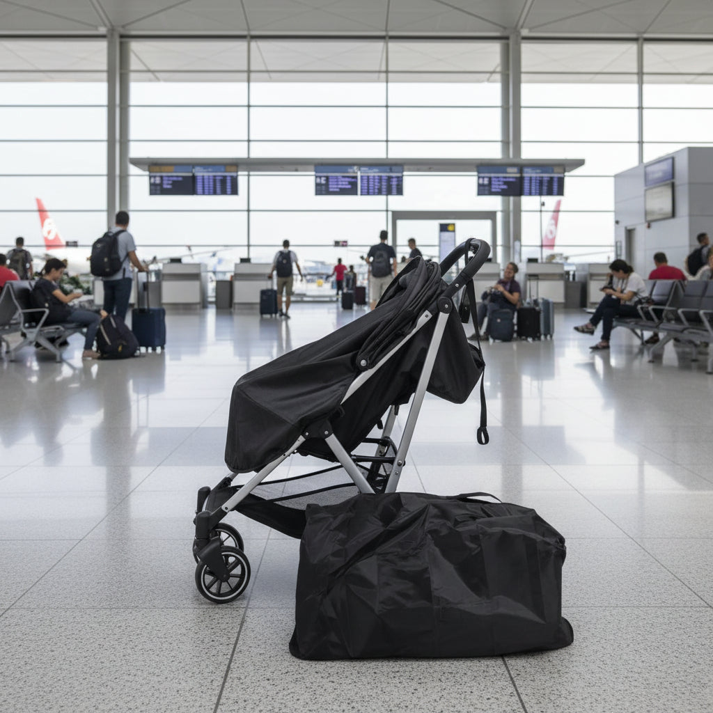 Sac de transport poussette en tissu resistant pour proteger votre equipement