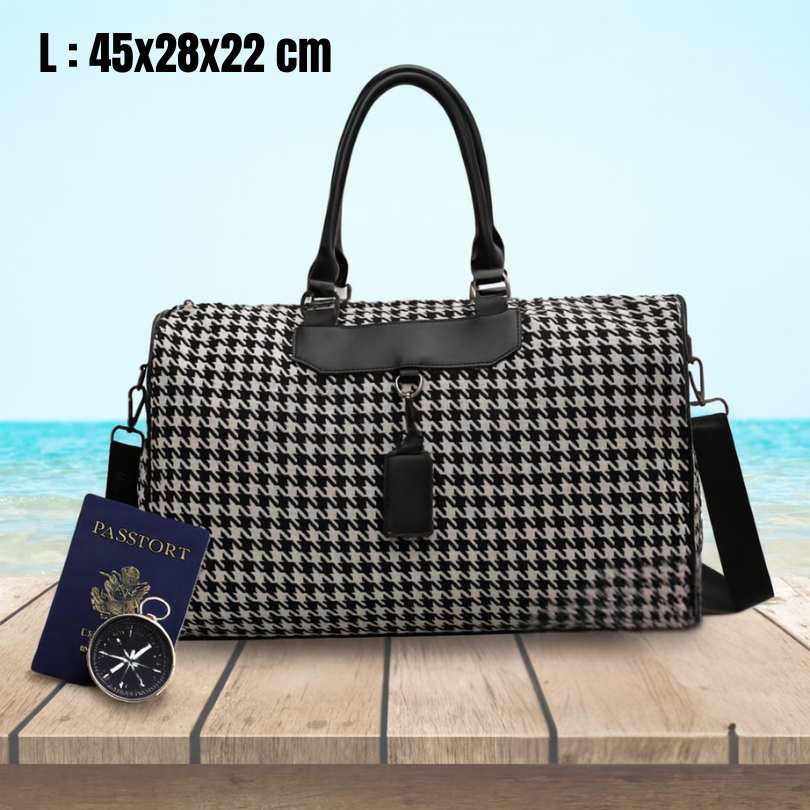 sac-voyage-bebe-pied-de-poule-petit-modele