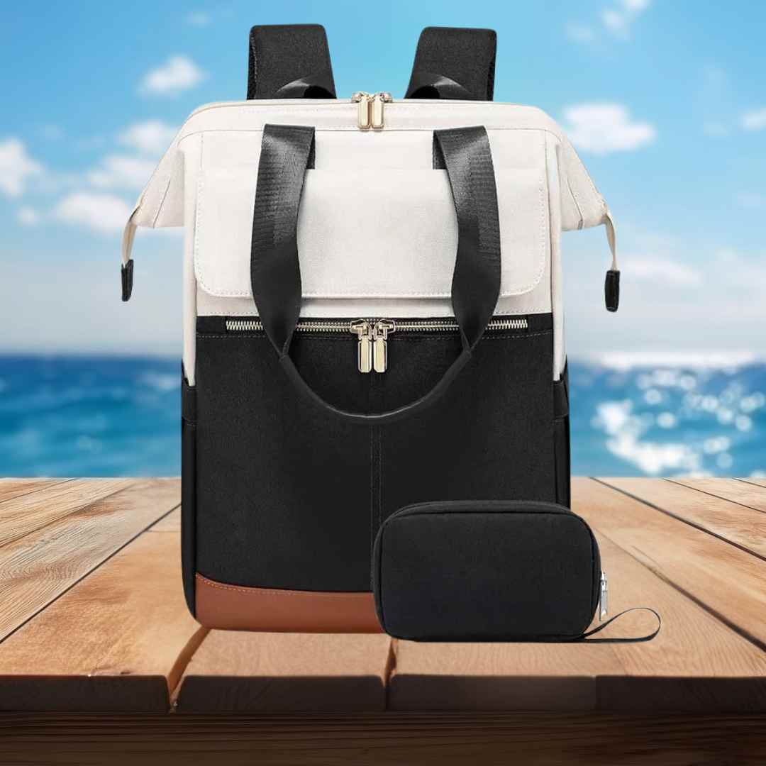 sac-maman-voyage-confortable-et-leger-noir-et-blanc