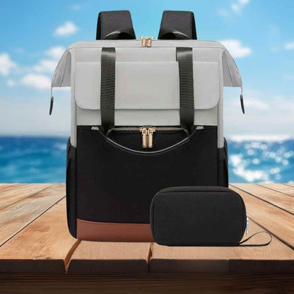 sac-maman-voyage-confortable-et-leger-noir-et-gris