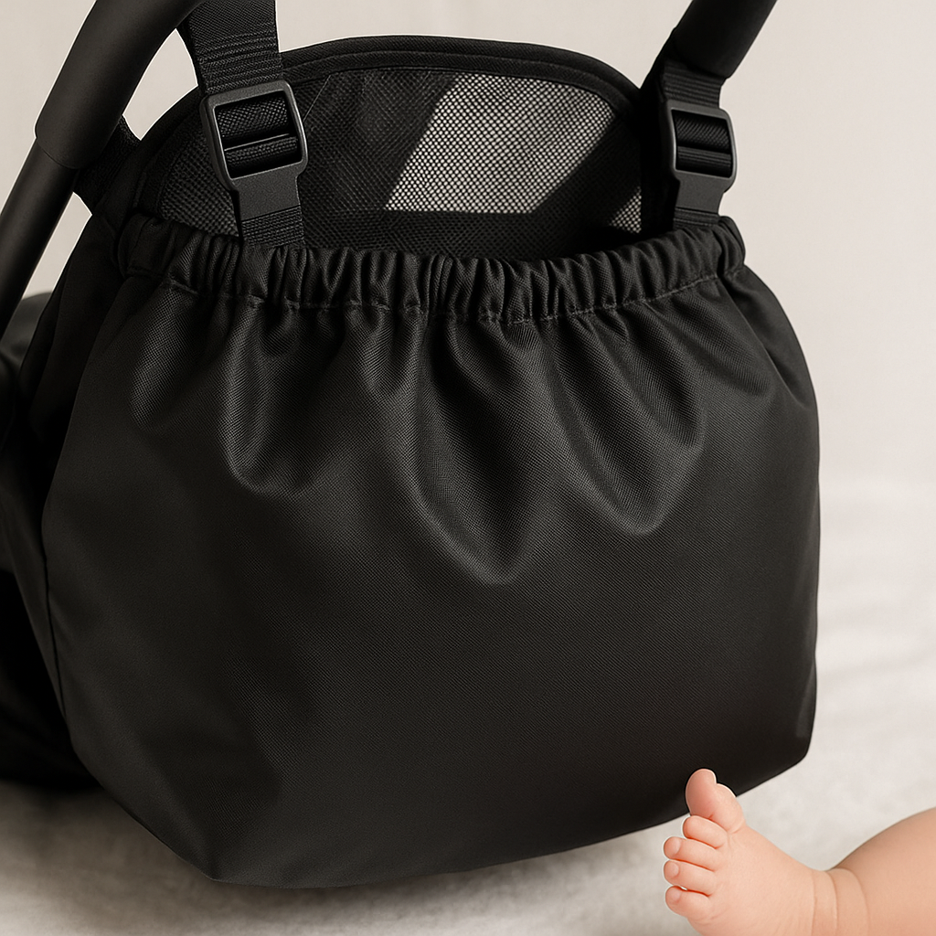sac-poussette-compact-polyester-leger-respirant