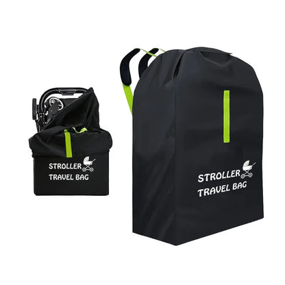 Sac de transport poussette avec sa pochette de rangement pliable compacte