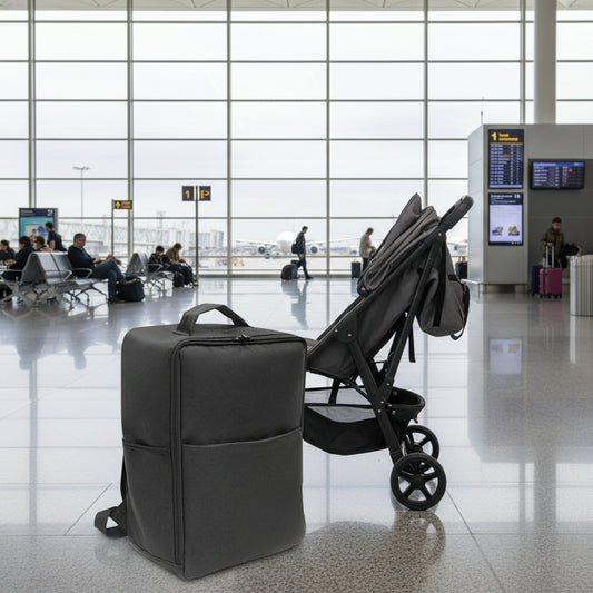 Sac de transport pour poussette avec grande poche avant pour un rangement pratique