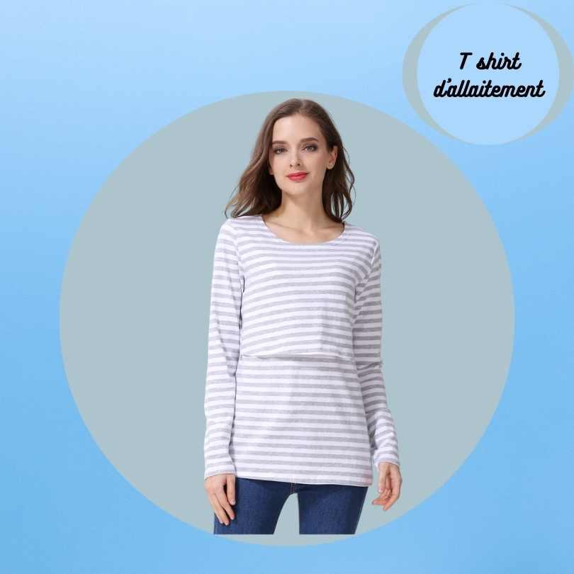 T SHIRT ALLAITEMENT MANCHES LONGUES | MEDELYS™