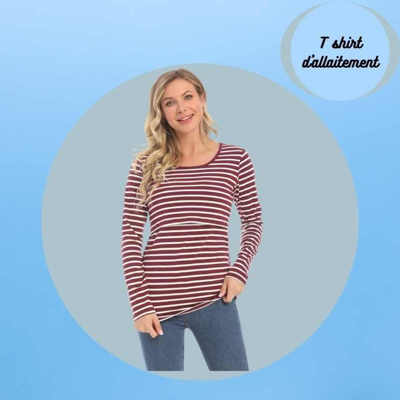T SHIRT ALLAITEMENT MANCHES LONGUES | MEDELYS™