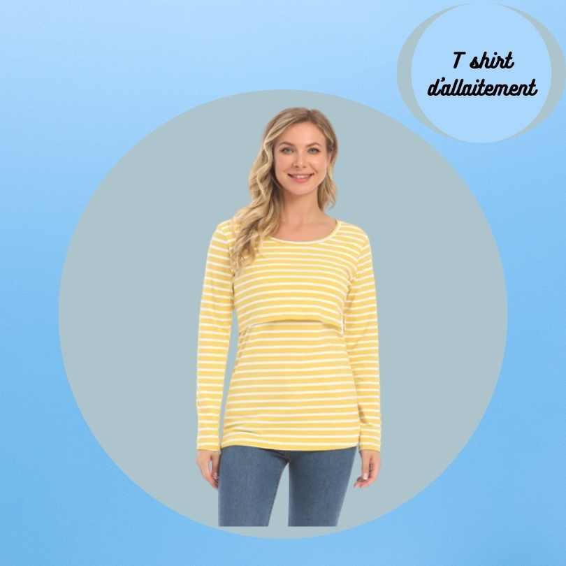 T SHIRT ALLAITEMENT MANCHES LONGUES | MEDELYS™