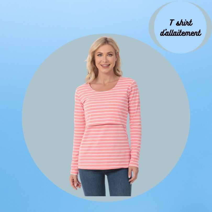 T SHIRT ALLAITEMENT MANCHES LONGUES | MEDELYS™