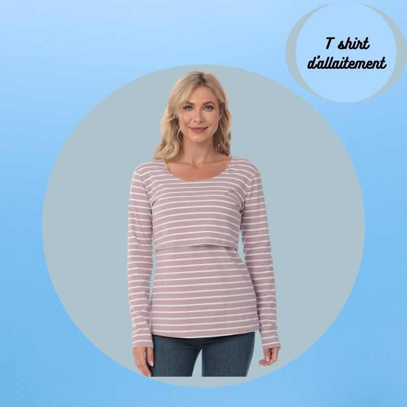 T SHIRT ALLAITEMENT MANCHES LONGUES | MEDELYS™