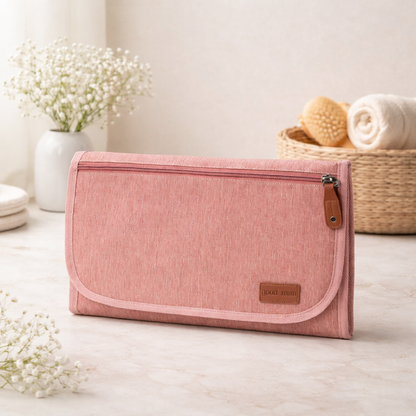 tapis-a-langer-elegant-et-minimaliste-saumon