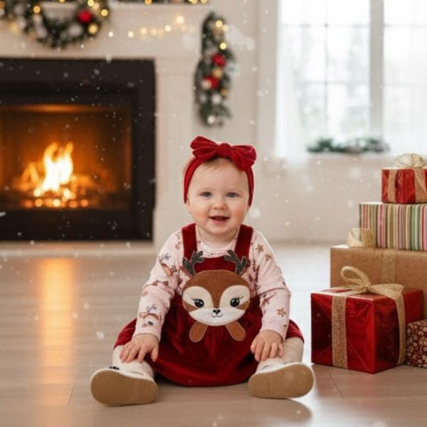 TENUE NOEL POUR BEBE FILLE | Chic&Charm