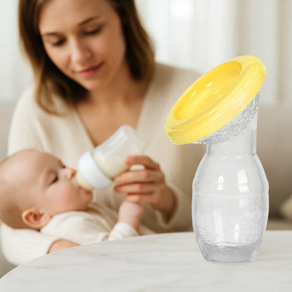 tire-lait-manuel-recueil-lait-jaune